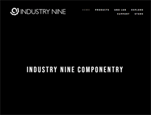 Tablet Screenshot of industrynine.com